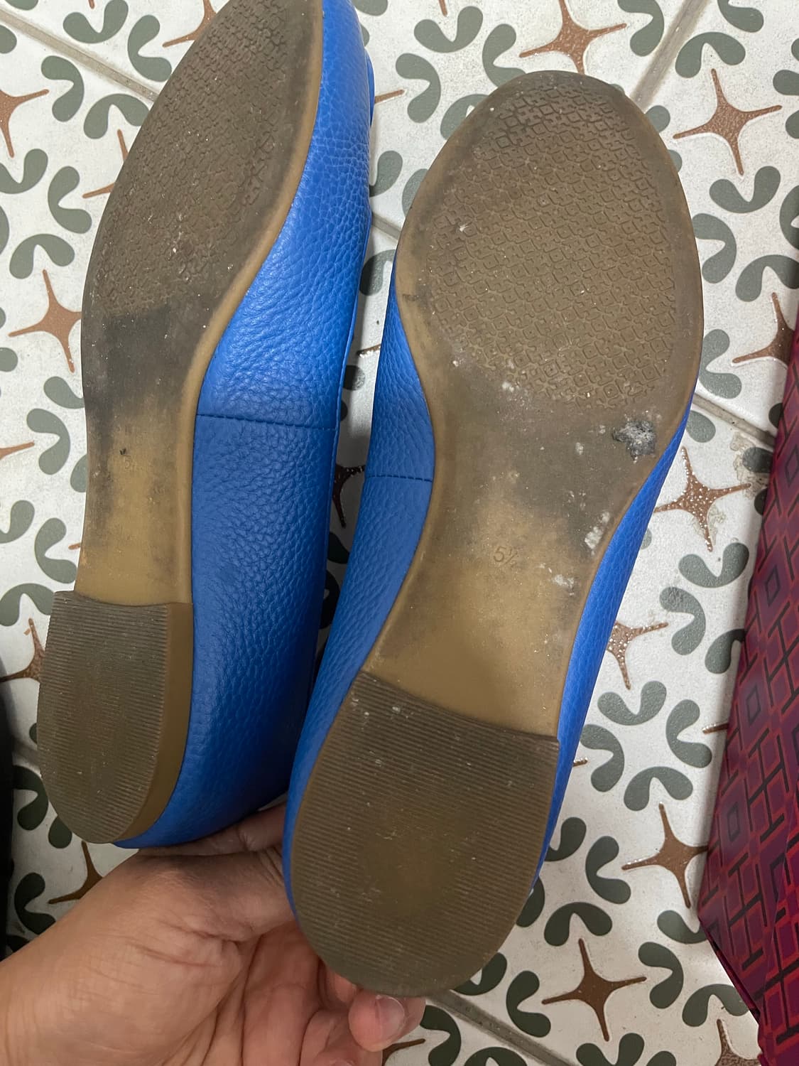 토리버치 플랫 슈즈 블랙 5.5 상품이미지4