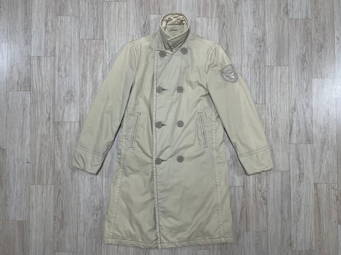 95~100) 폴로 랄프로렌 미해군 누빔 롱 피코트(RRL&LVC) 상품이미지2