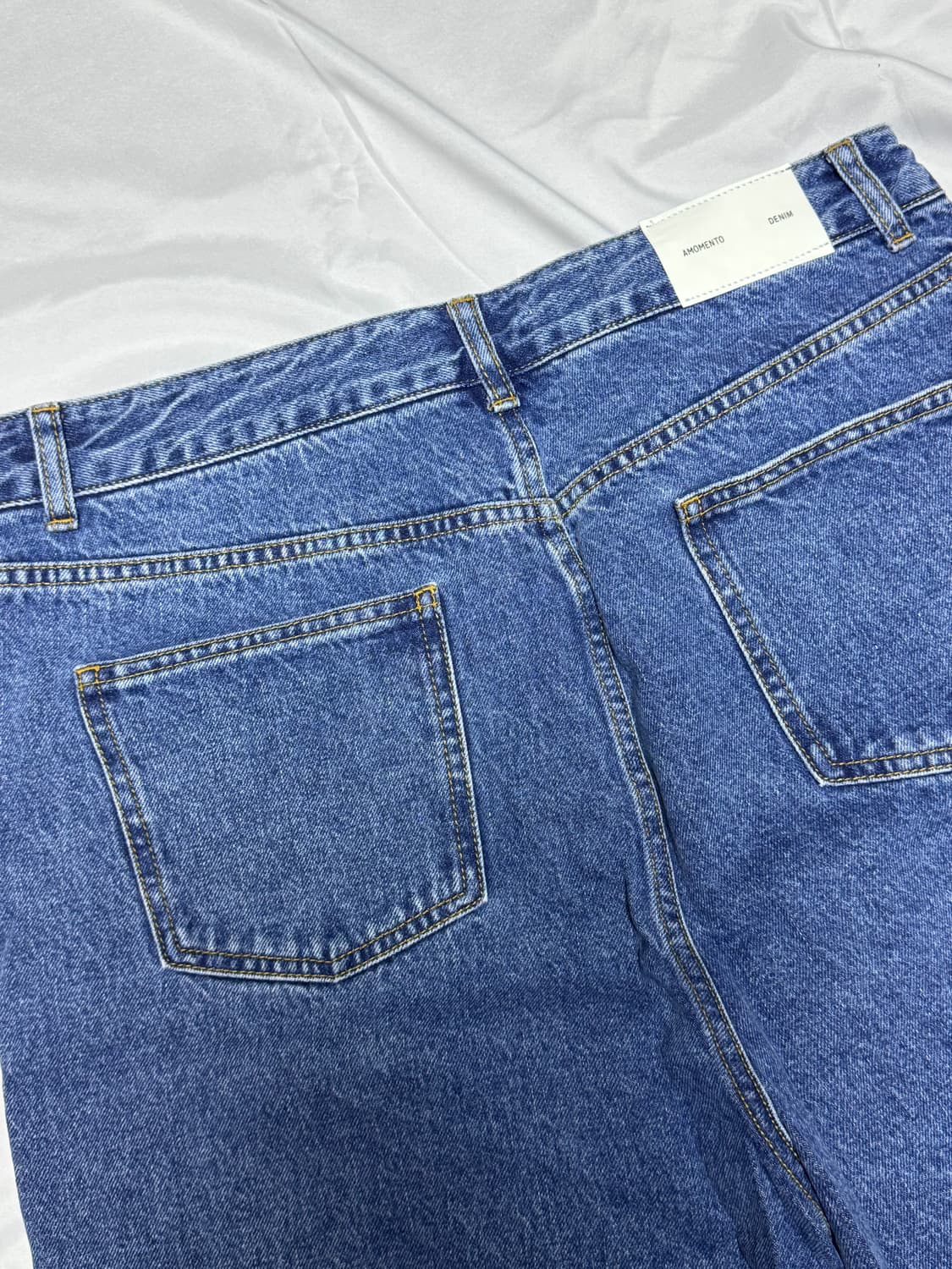 아모멘토 리사이클 코튼 데님 XL 상품이미지4