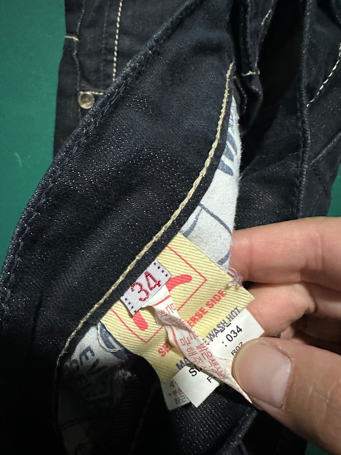 에비수 자수 신치백 엔지니어드진 34 상품이미지6