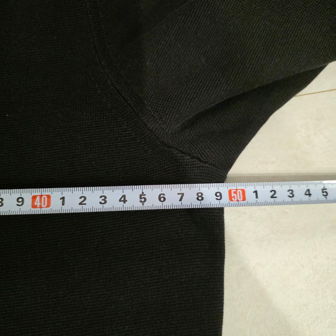 COS 코스 블랙 면니트 S 상품이미지9