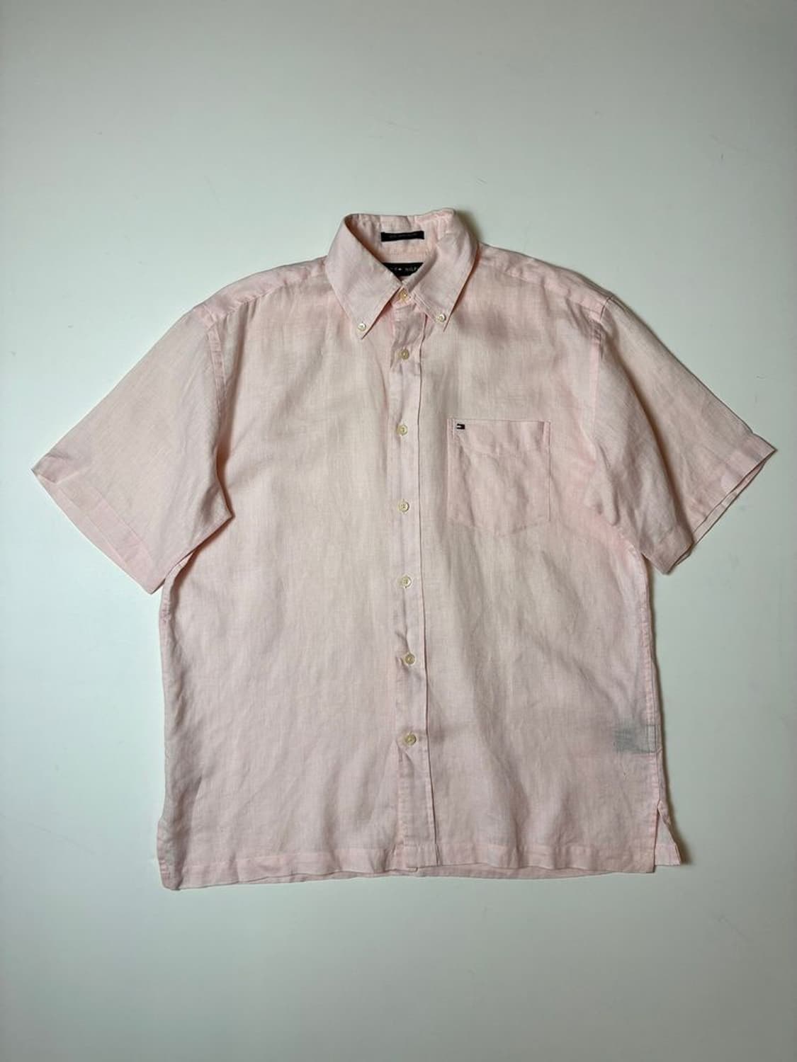 타미힐피거 00's 포켓 린넨 반팔 셔츠 PN9174 상품이미지1