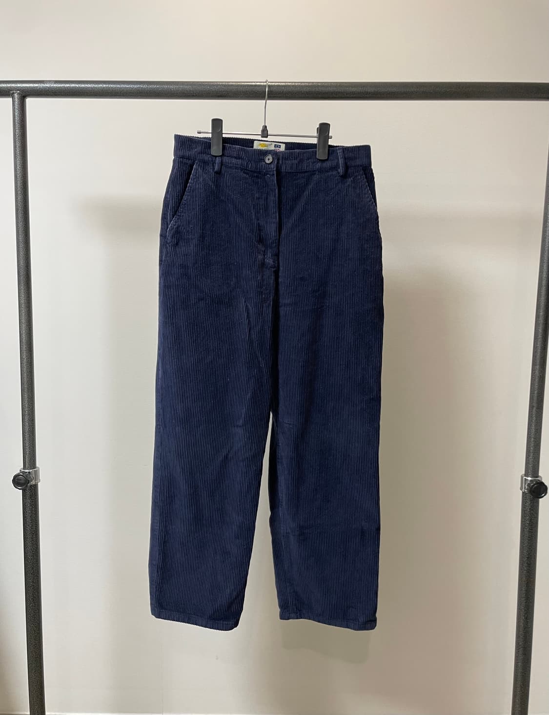 (3) moodal 문달 프렌치 네이비 코듀로이 팬츠 상품이미지1