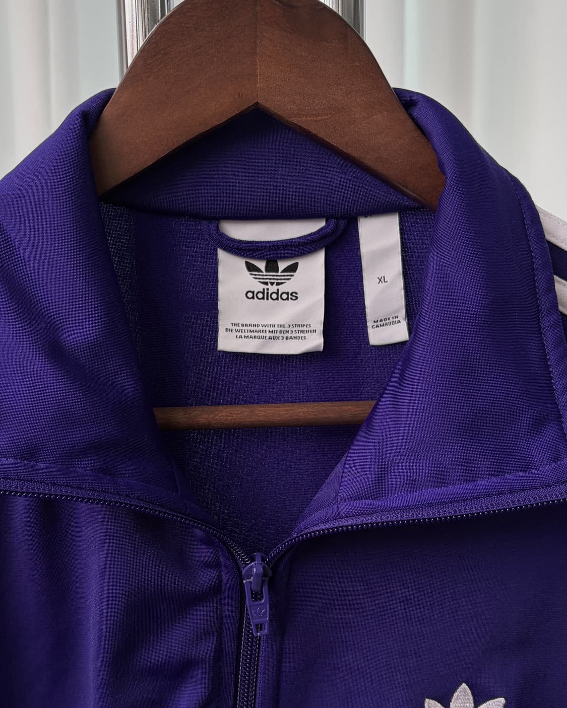 [XL]아디다스 파이어버드 퍼플 트랙탑 져지 상품이미지6