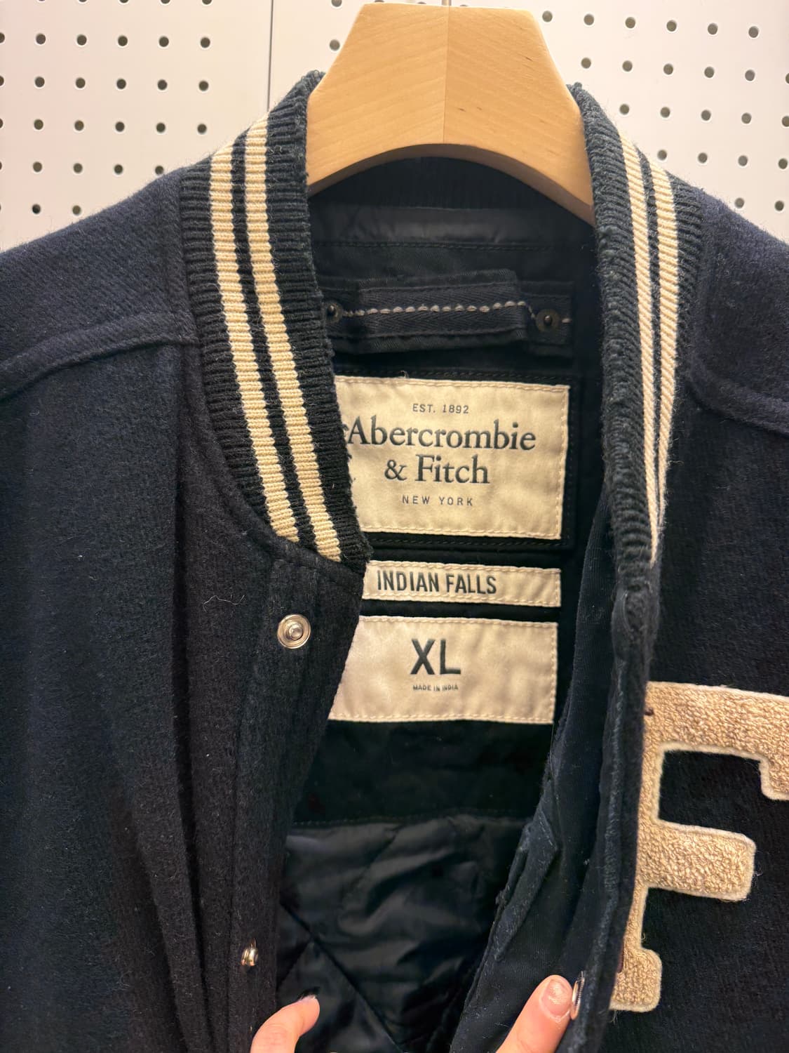 아베크롬비 모직 피치 바시티 자켓  상품이미지5