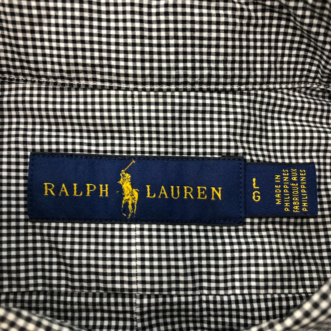 폴로 랄프로렌 체크 셔츠 상품이미지4