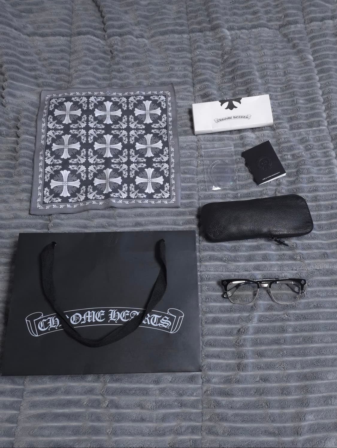 [OS] 크롬하츠 보넨노이슈어2 블랙 실버 상품이미지1