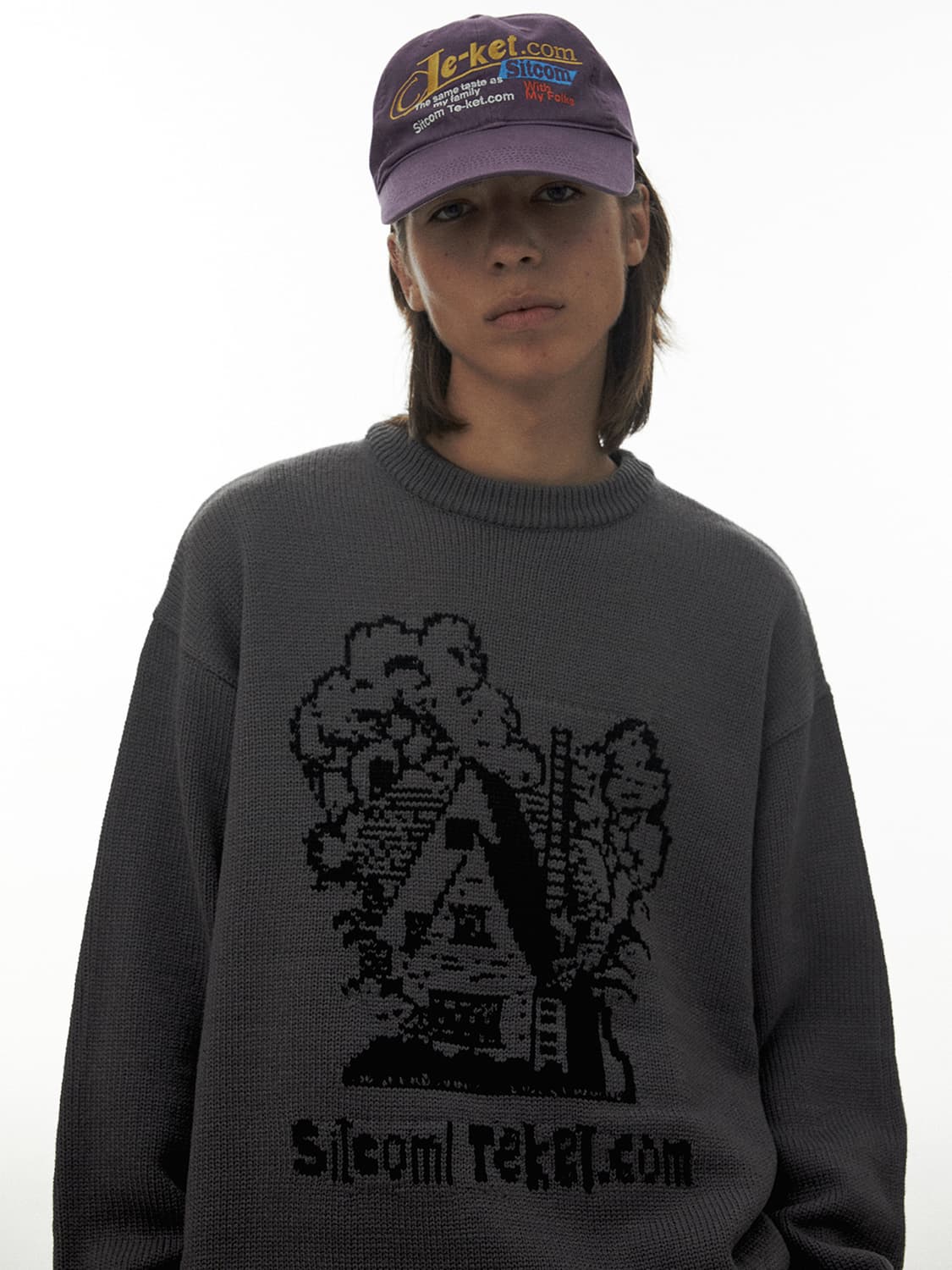 TEKET 테켓 HOME KNIT CHARCOAL 상품이미지3