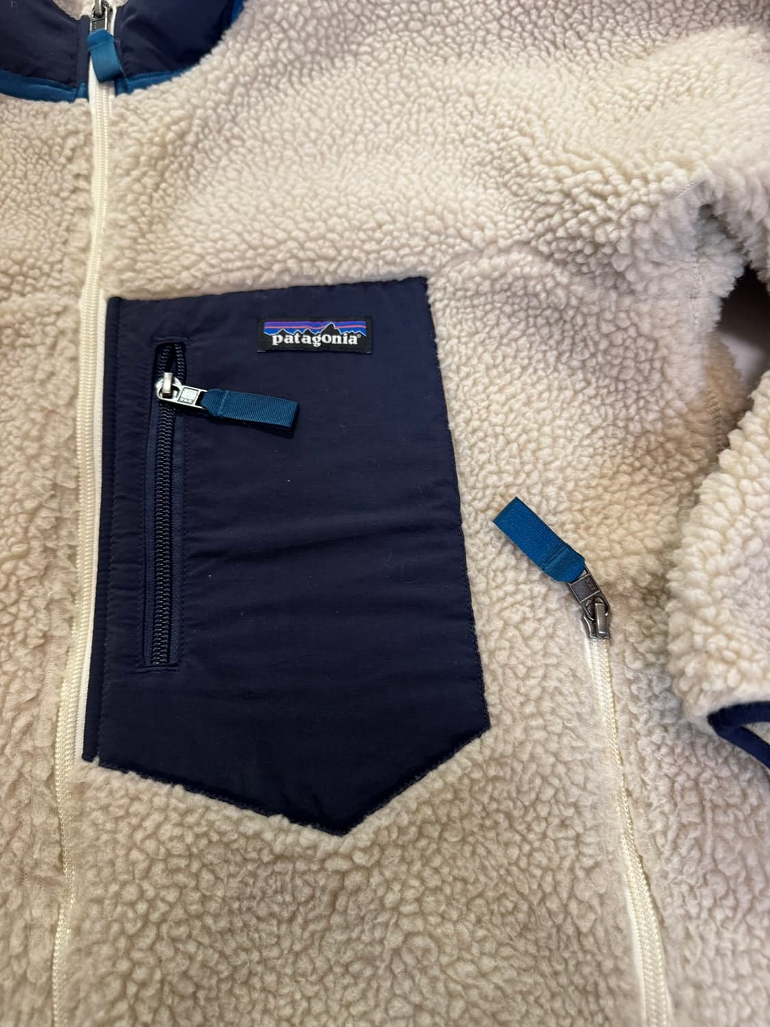 파타고니아 베이지 후리스 집업(S사이즈) 상품이미지2