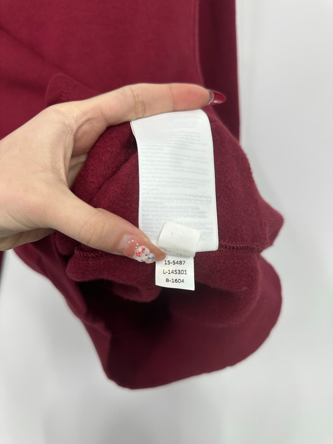 나이키 버건디 후드티  상품이미지4