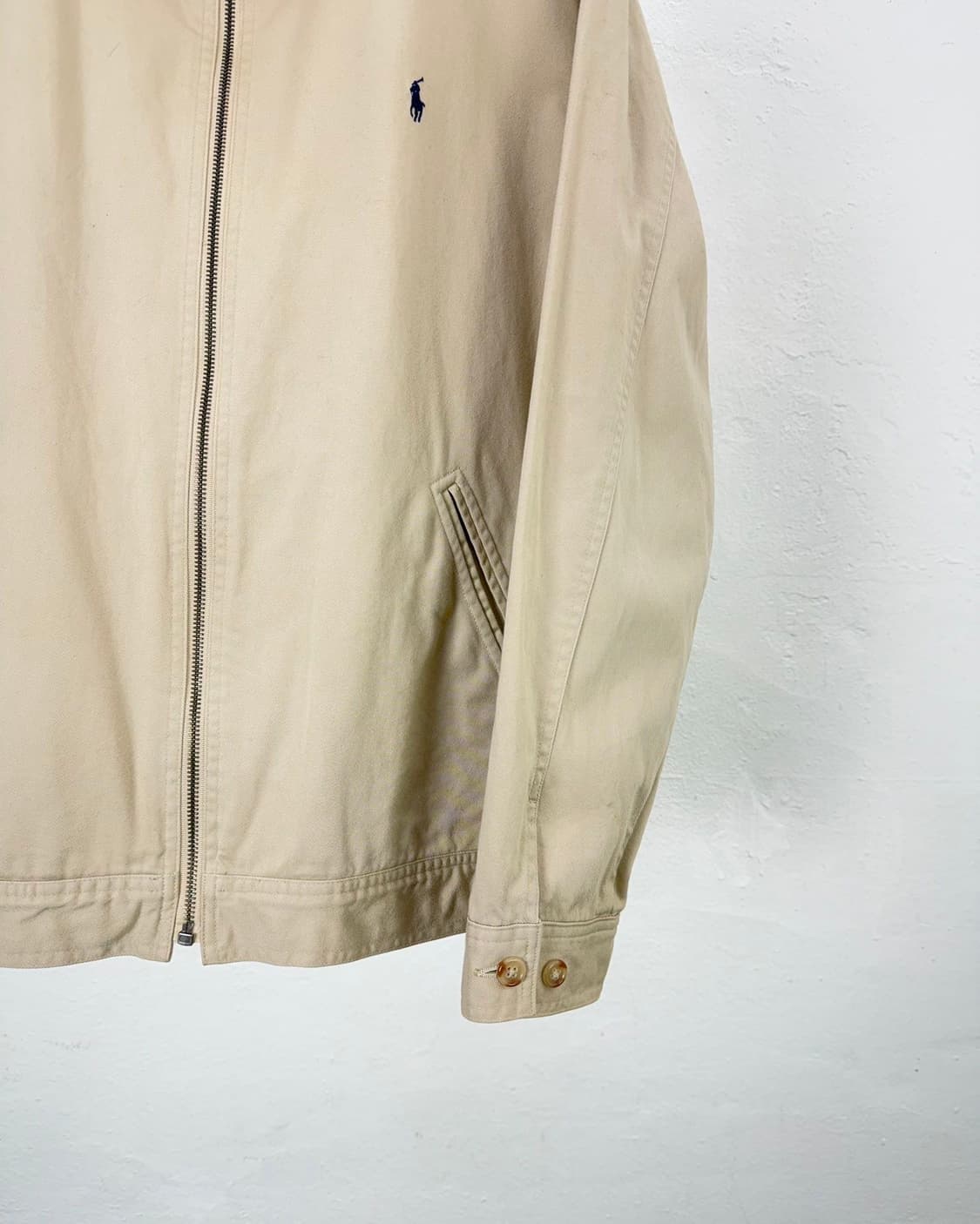 폴로 랄프로렌 베이직 포니 스윙톱 베이지 자켓 상품이미지5