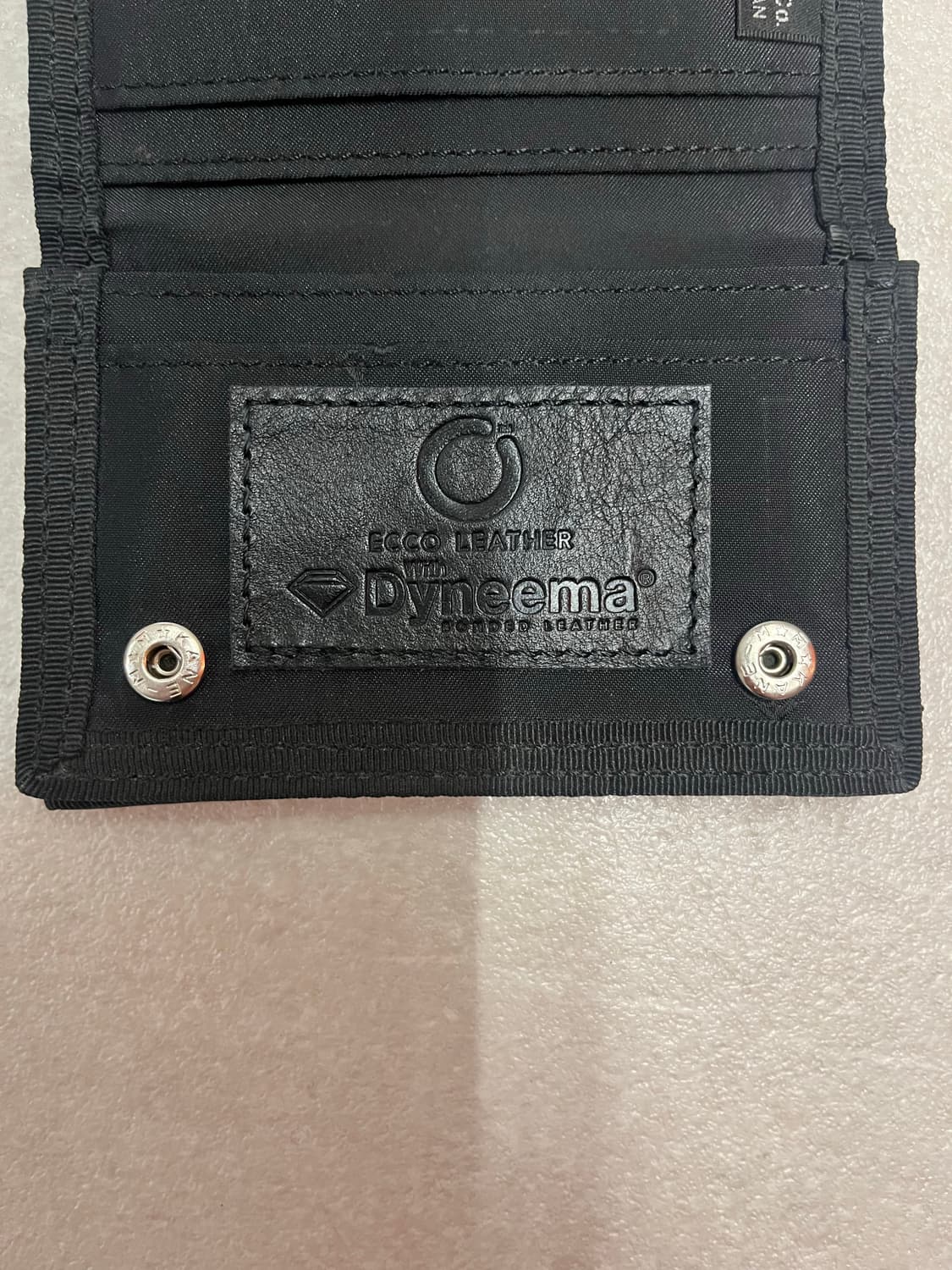 포터 프리스타일 다이니마 레더 카드 케이스 블랙 상품이미지6