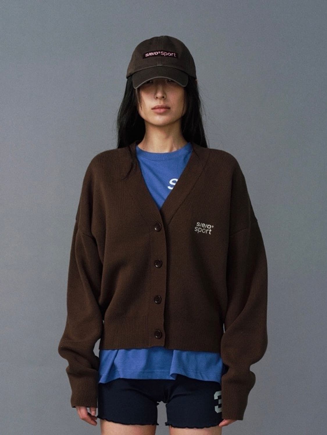 에스이오 볼캡 s/e/o SPORT CAP 브라운 상품이미지2