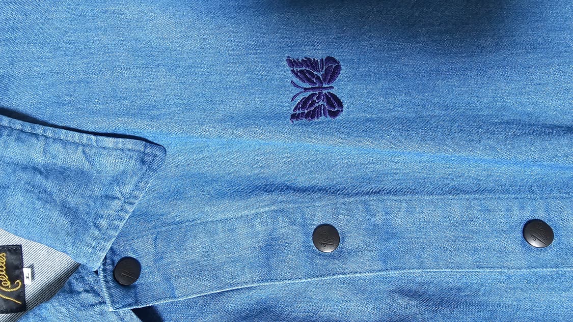 니들스 유나이티드 에로우 데님 워크 자켓 판매합니다 상품이미지3