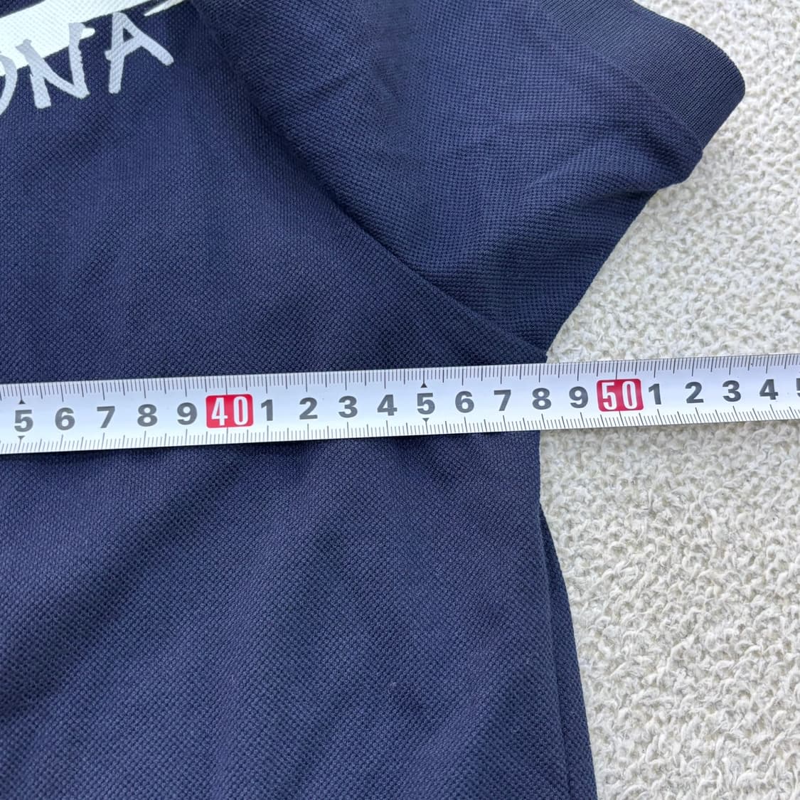 100 새상품 핑 남성 네이비 반팔 카라 티셔츠 0609E2 상품이미지6