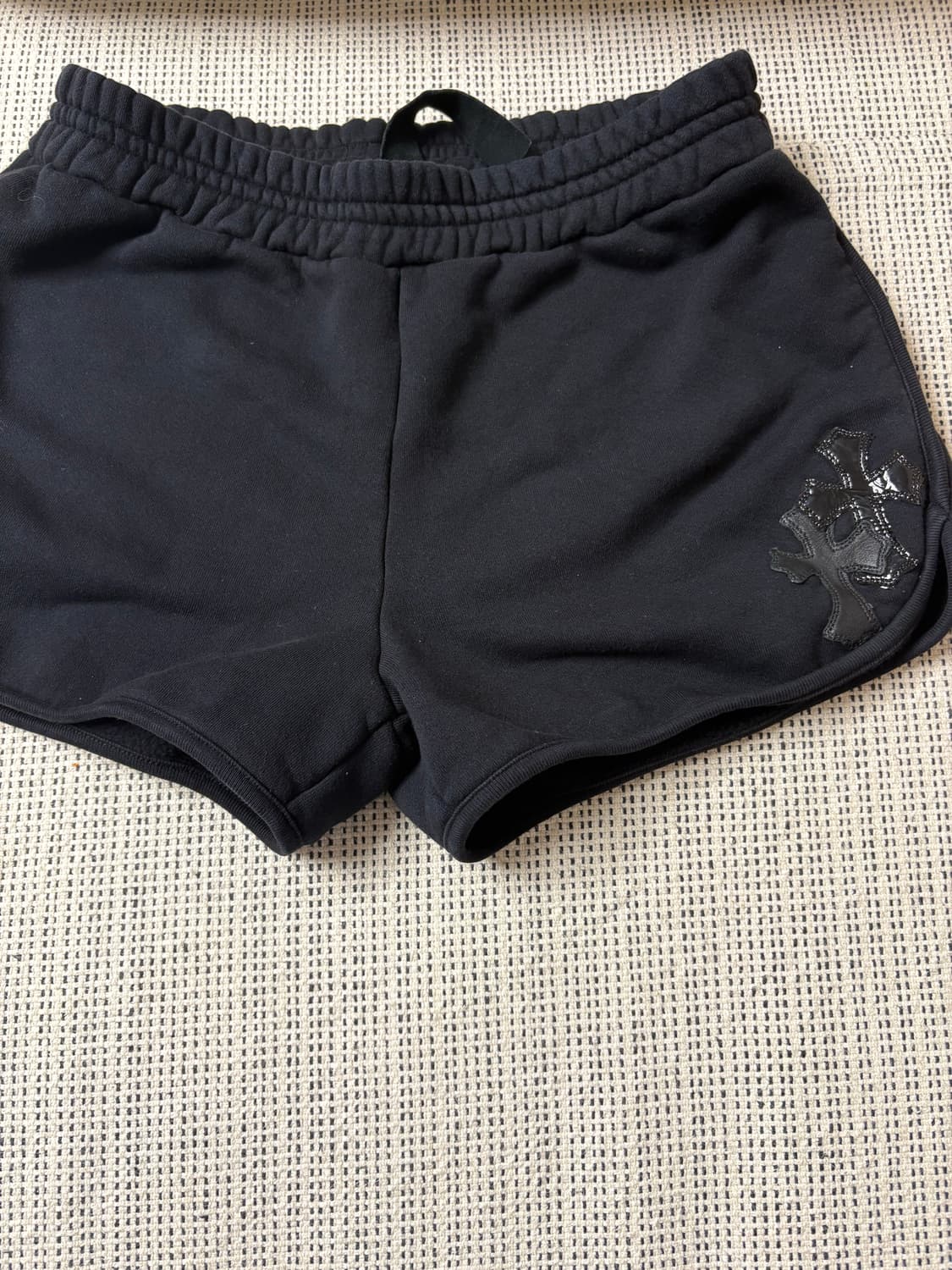 크롬하츠 더블크로스패치 숏팬츠 상품이미지1