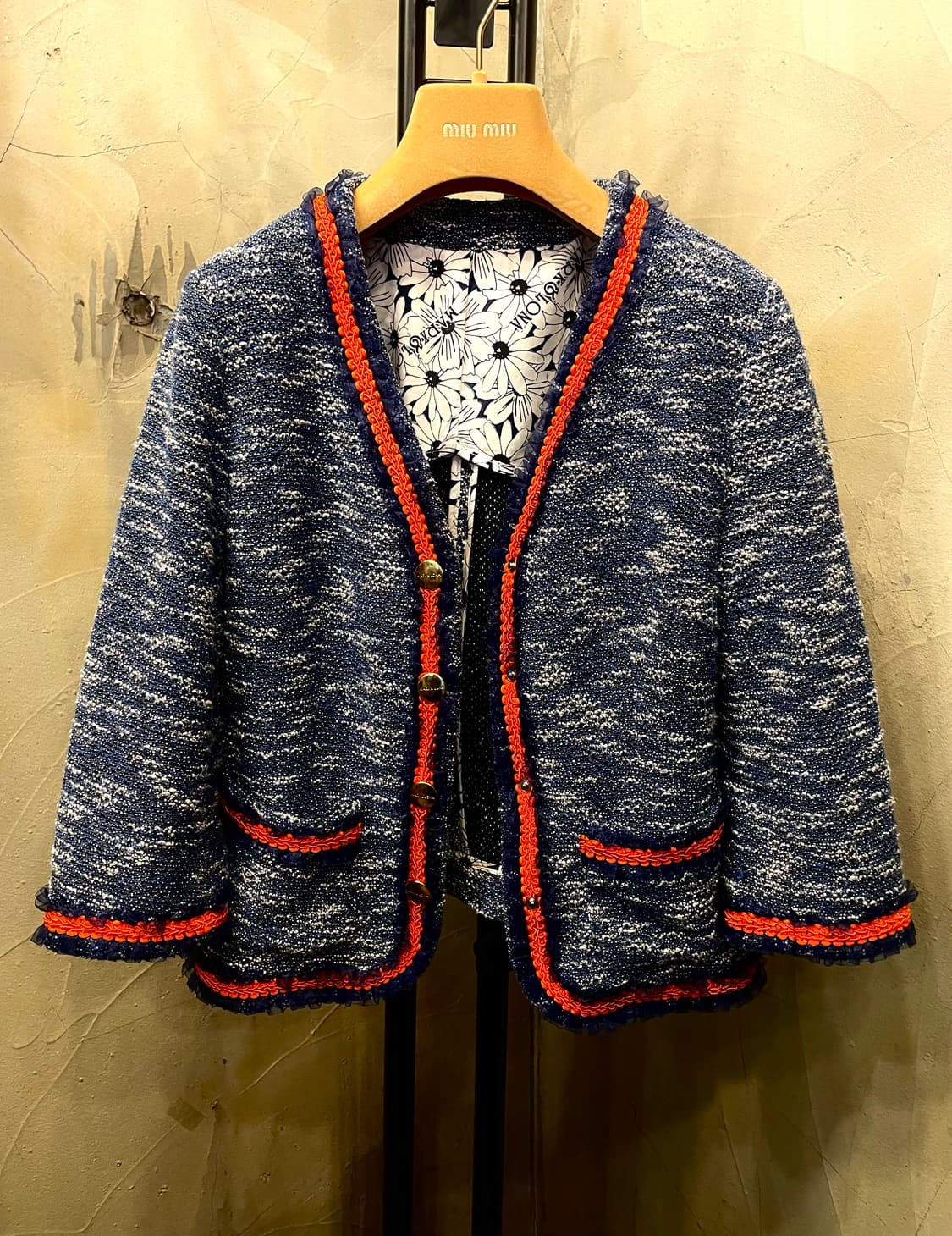 일본판)) 마크앤로나 트위드 자켓 55~66 상품이미지1