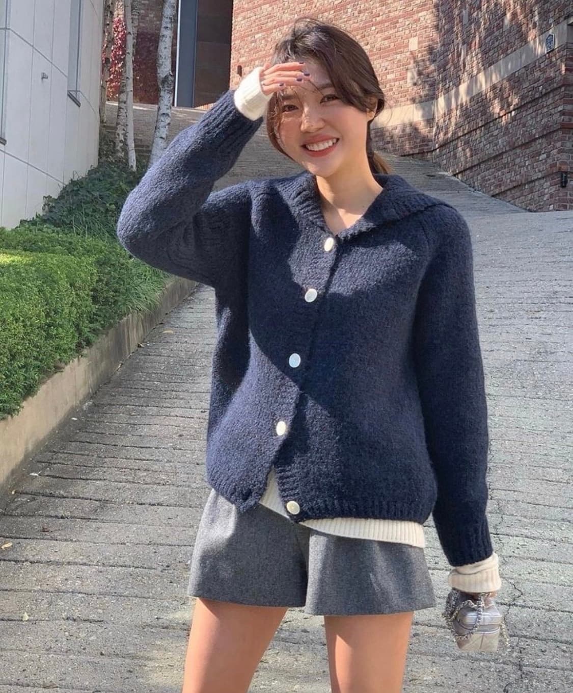 타낫 카라니트 가디건 상품이미지1