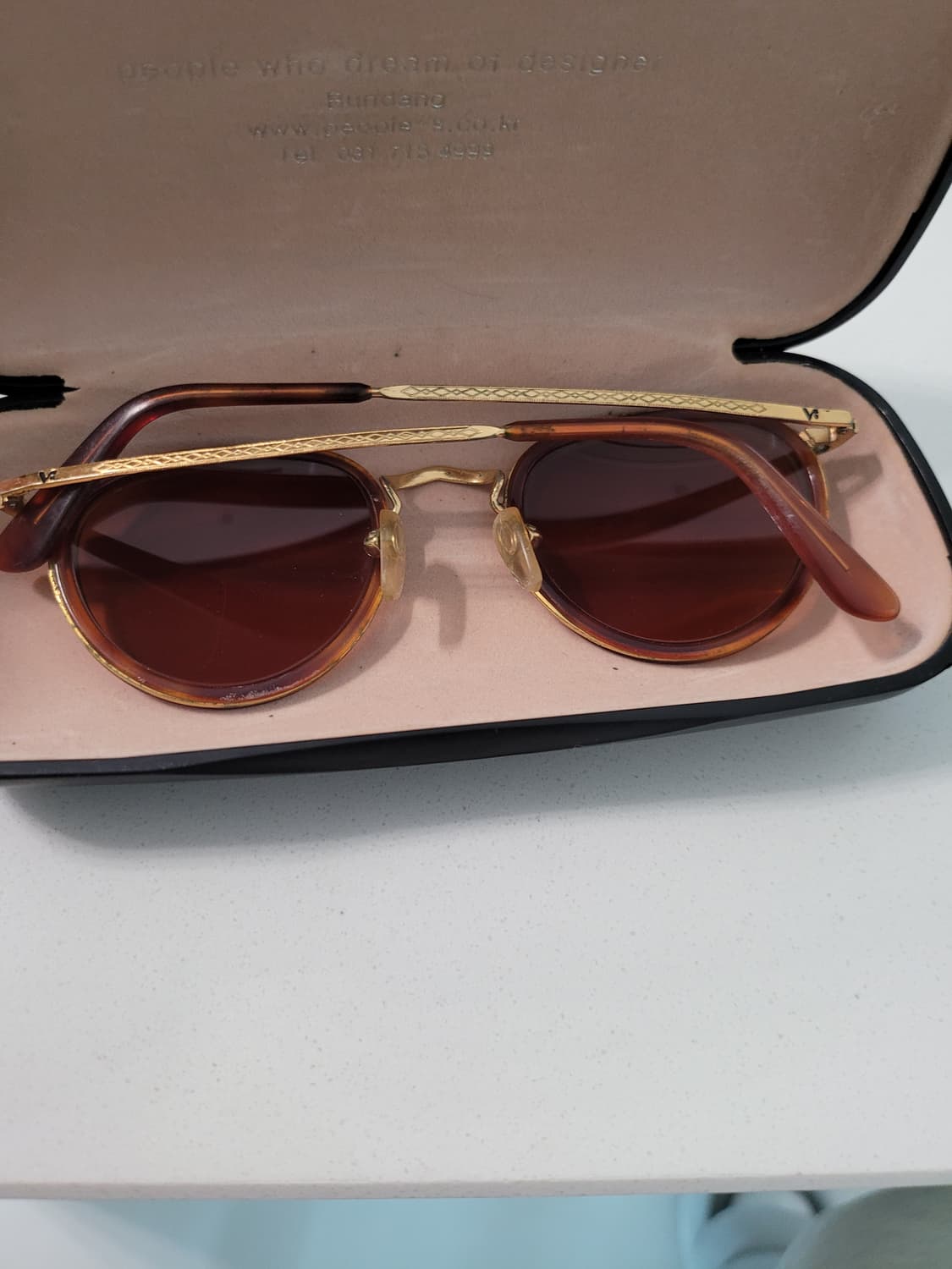 빈티지 Vogue Firenze by Bausch & Lomb 선글라스 상품이미지2