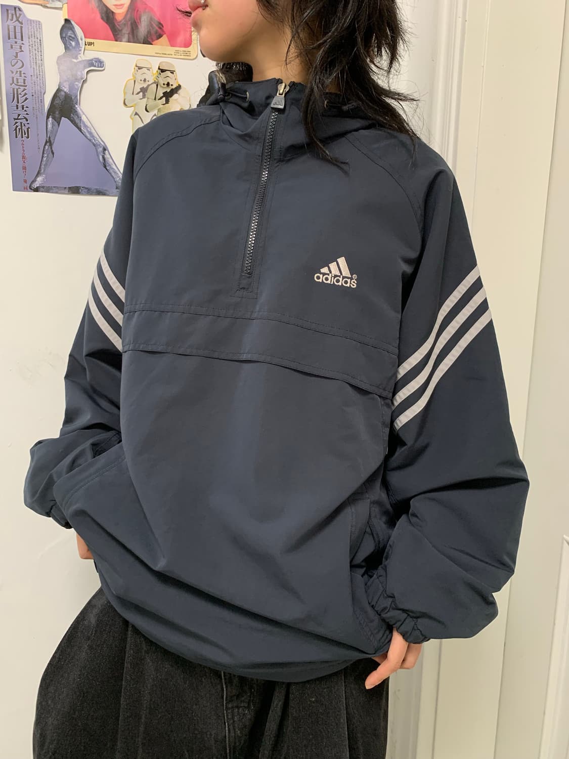 아디다스 90s 올드스쿨 아노락 상품이미지3