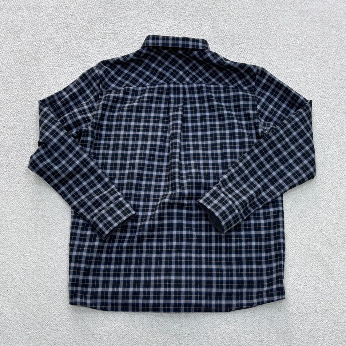 105 K2 체크 패턴 남성 셔츠 0403E 상품이미지2