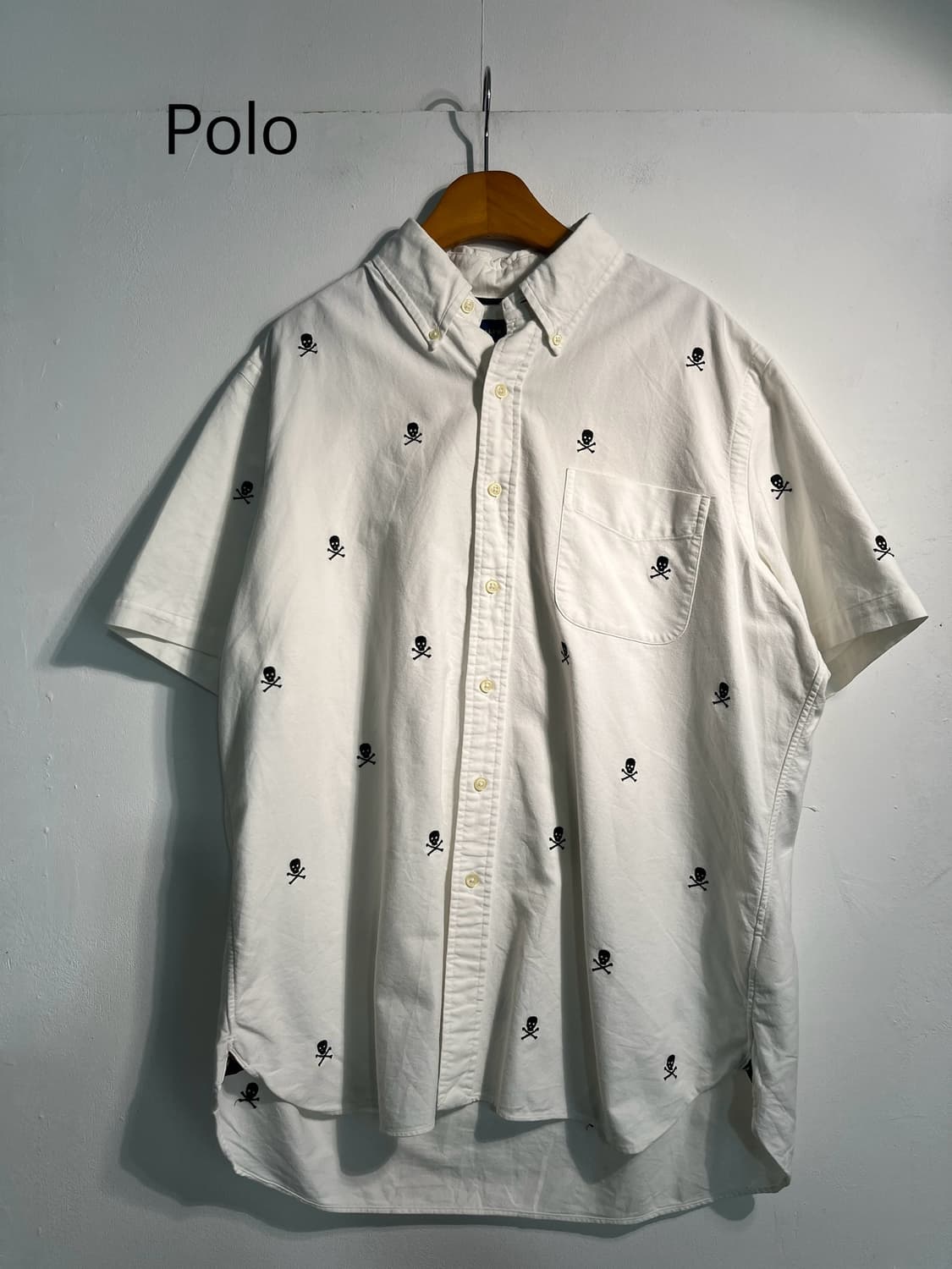 Polo 폴로 랄프로렌 skull 반팔 셔츠 L 상품이미지1