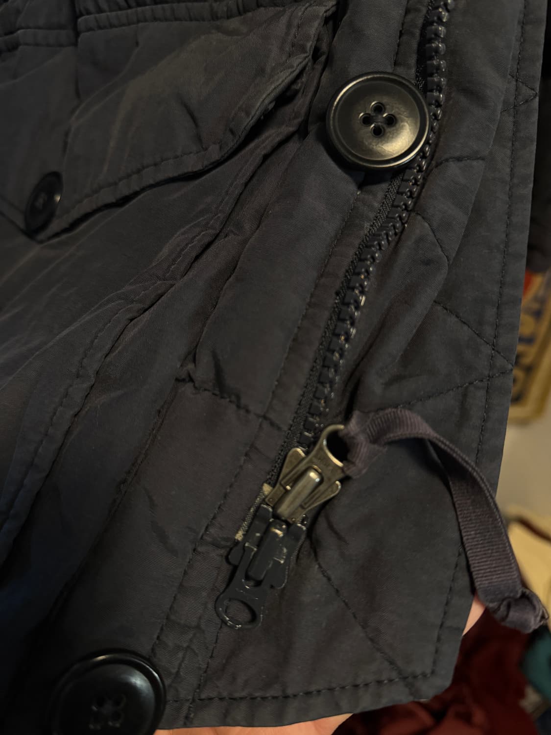 90's 폴로 N3B자켓 L (퍼탈부착o) 상품이미지5