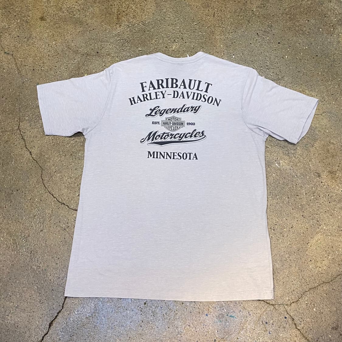 미국 빈티지 할리데이비슨 미네소타 반팔티 상품이미지4