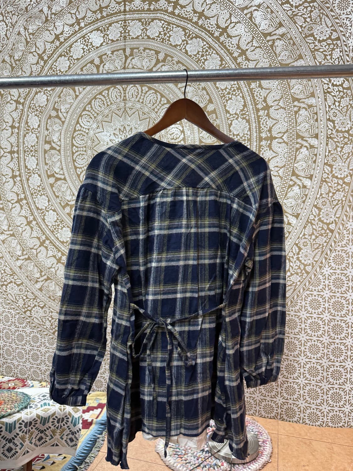 제페니즈 빈티지 여성 레이어드 카라리스 셔츠 (Z991) 상품이미지4