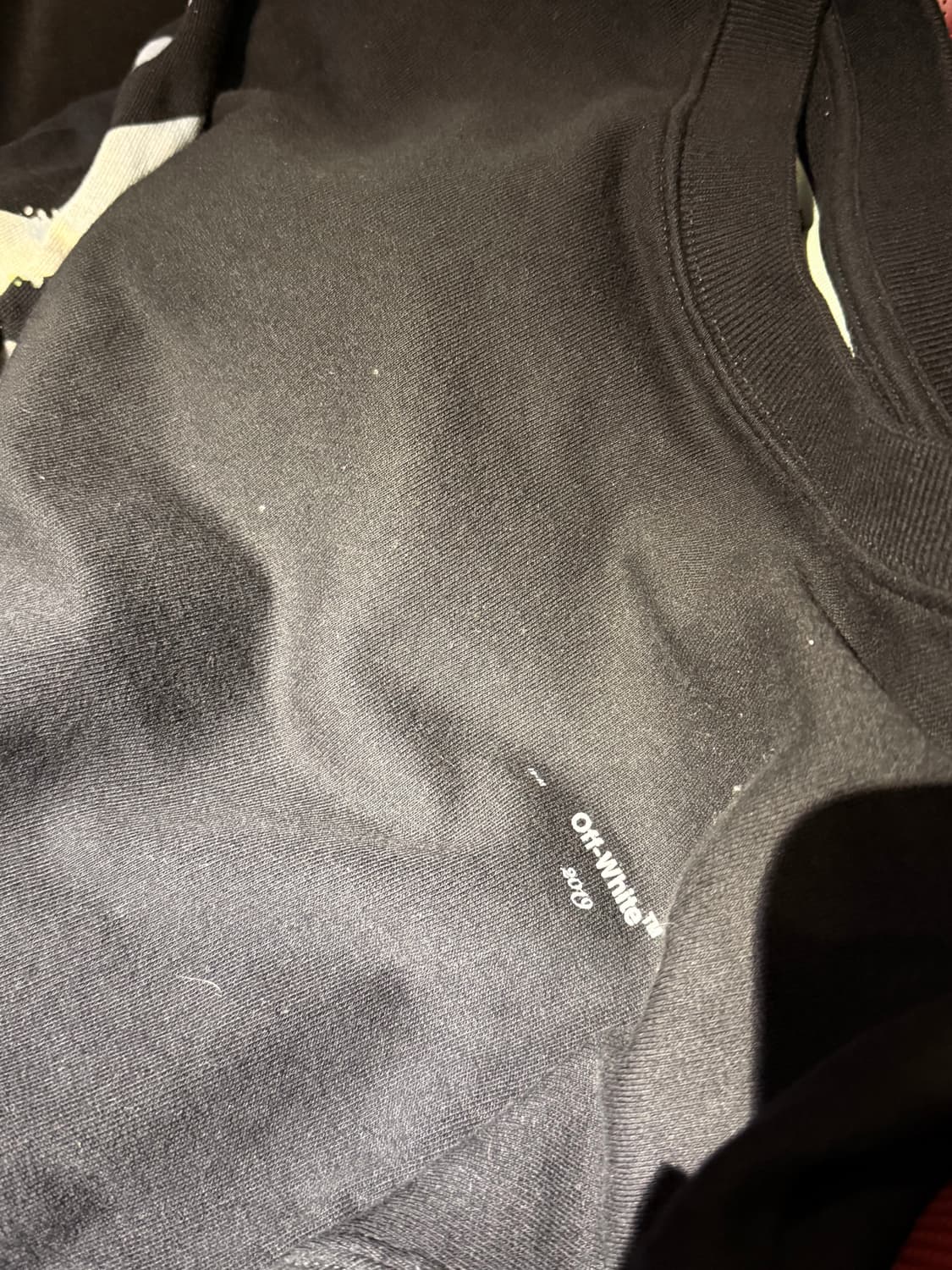 오프화이트 맨투맨 L 상품이미지3