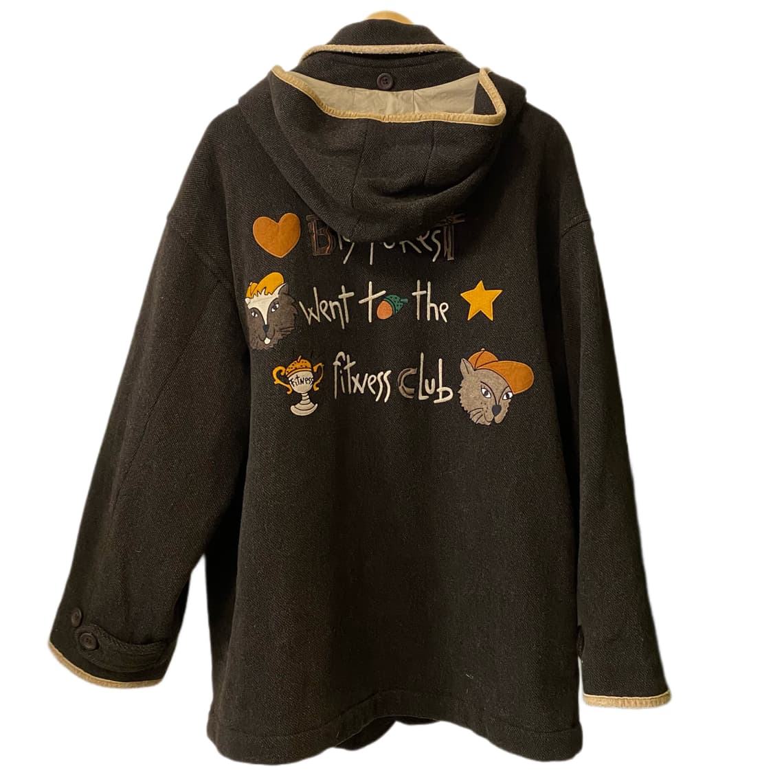 장 샤를르 드 카스텔바작 울 하프 코트 상품이미지4