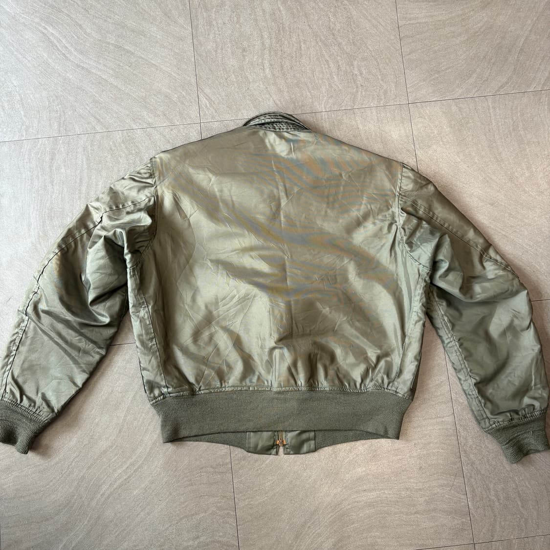 80년대 생산 미 공군 플라이트 CWU-36 자켓 상품이미지8