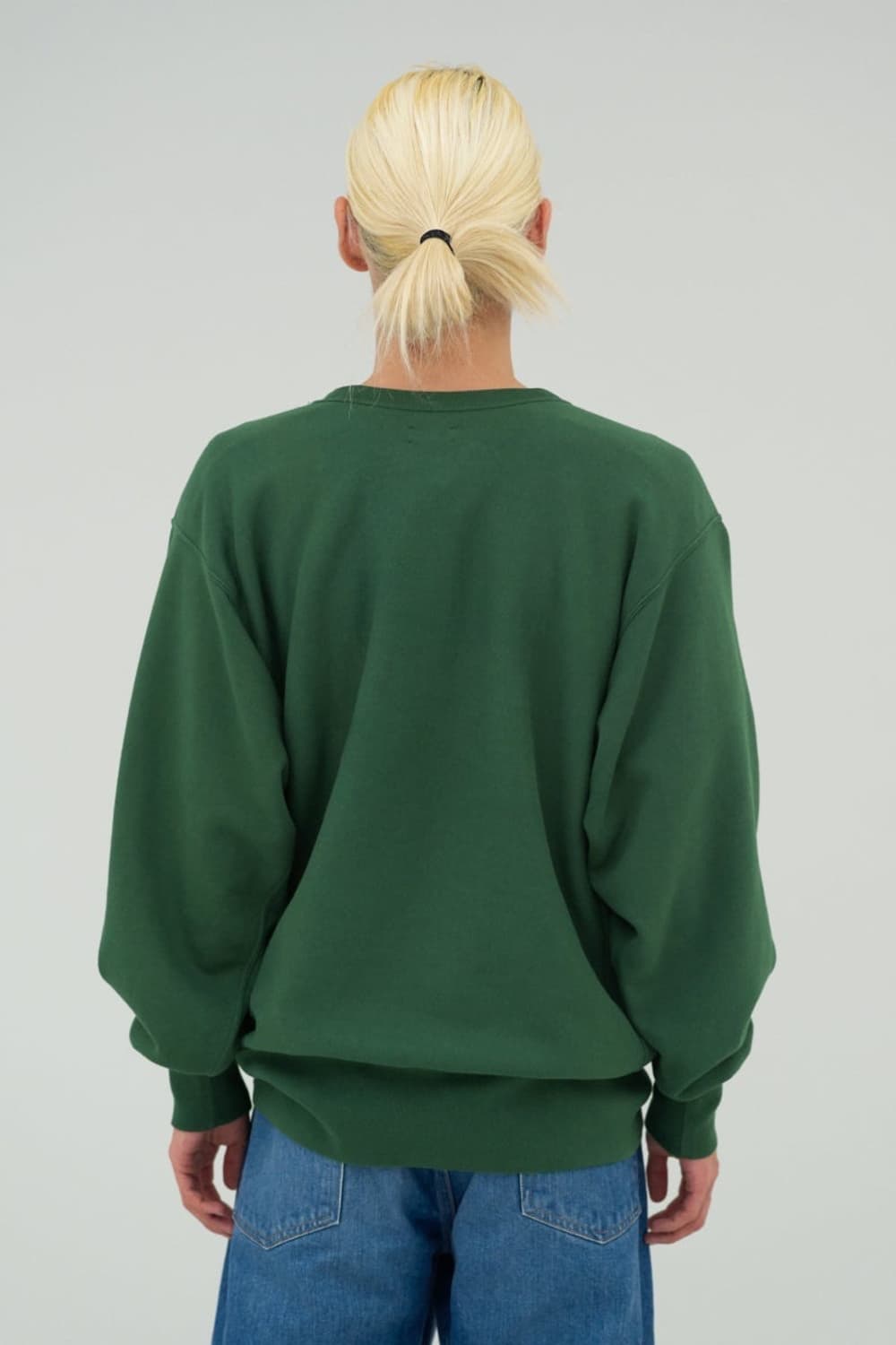 [6] 시오타 CIOTA Printed Sweatshirt (GREEN) 상품이미지2