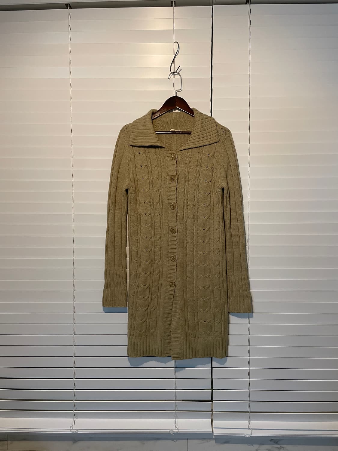 MCM 롱 니트 가디건 상품이미지3