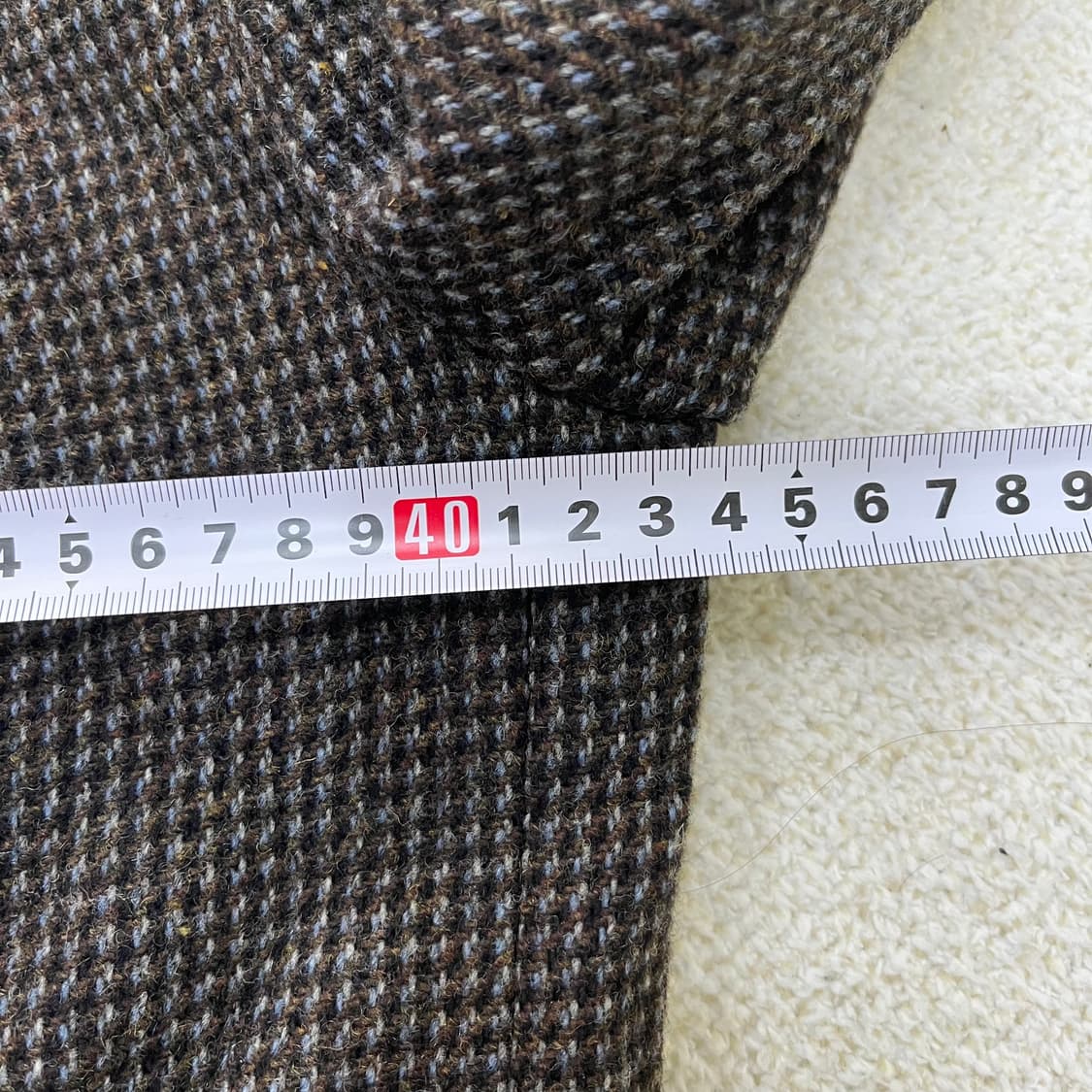 XS 타미힐피거 여성 체크 롱코트 0323M 상품이미지6