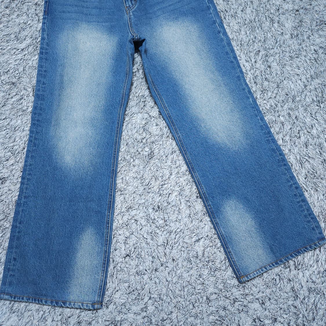 피스워커) 31 남자 와이드팬츠 와이드데님 / 왕눈이샵 상품이미지4