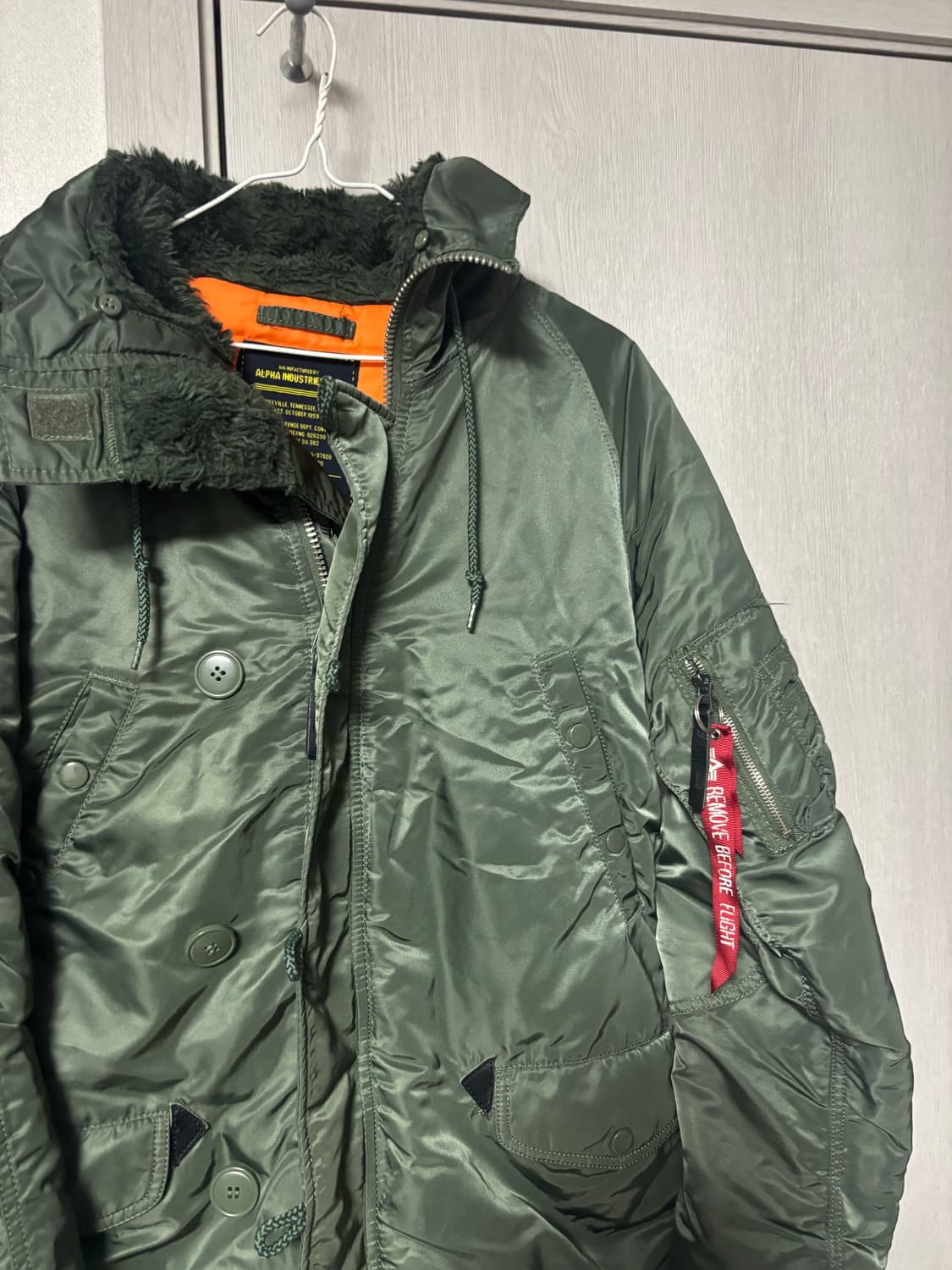 알파인더스트리 N3B 야상자켓 패딩 상품이미지2