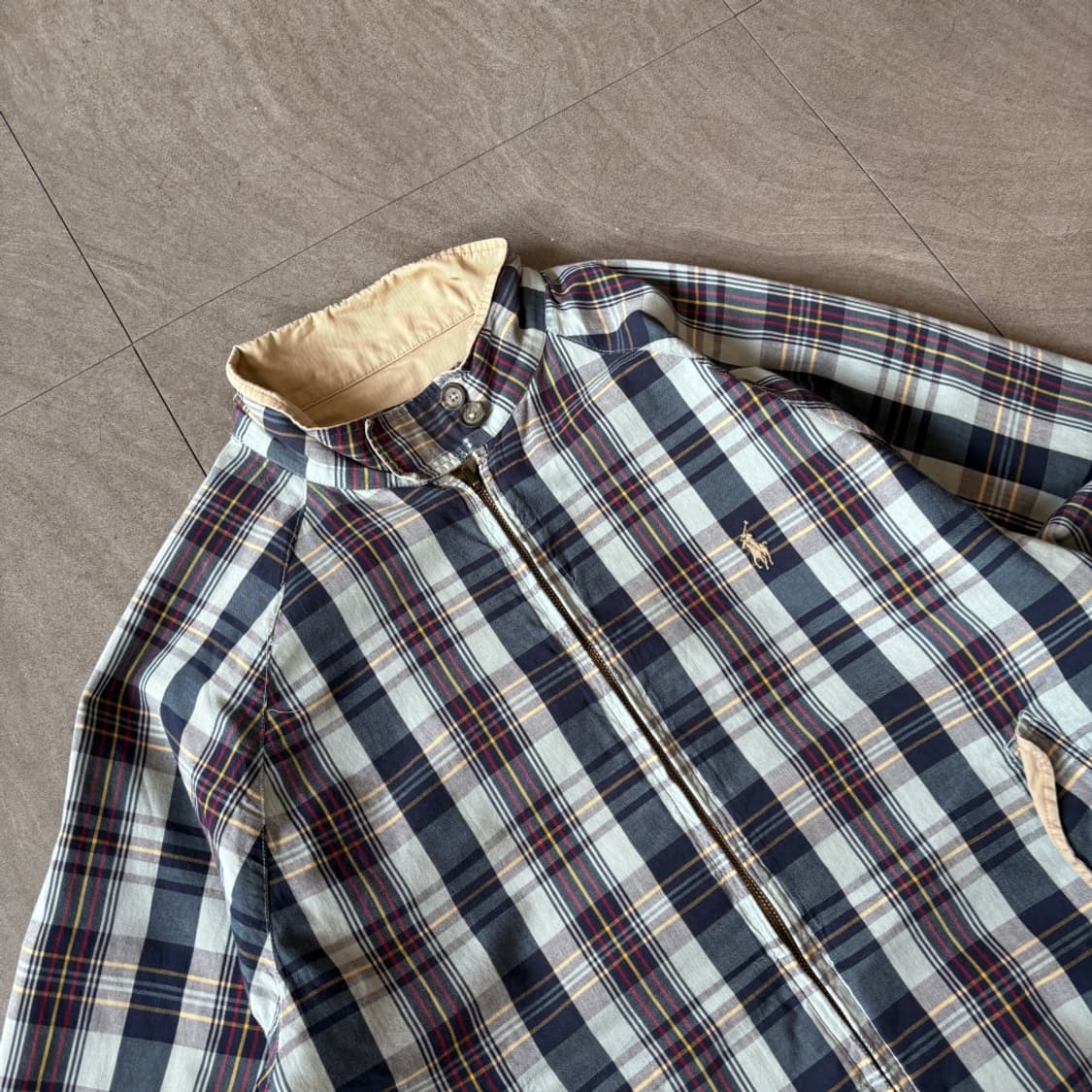 90년대 생산 폴로 바라쿠다 양면 코튼 자켓 상품이미지7