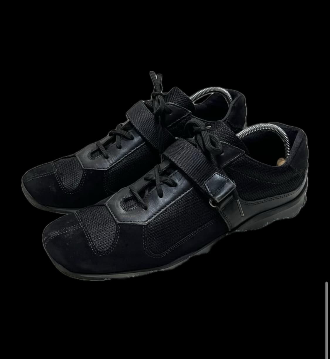 PRADA MESH & LEATHER SNEAKERS 상품이미지1