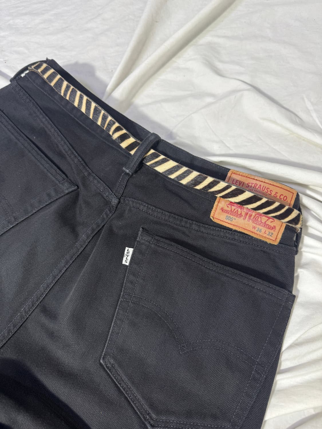 빈티지 애니멀 송치 벨트 상품이미지2