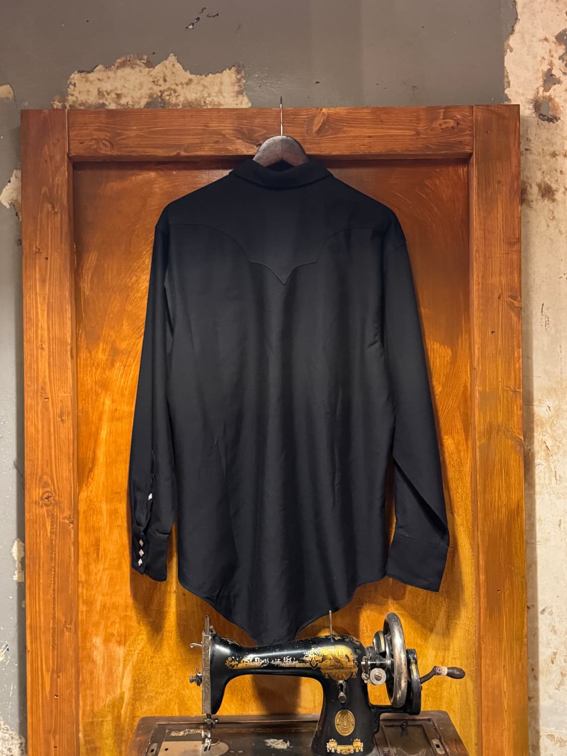 60s 락마운트 레이온 웨스턴셔츠 (42) 상품이미지3