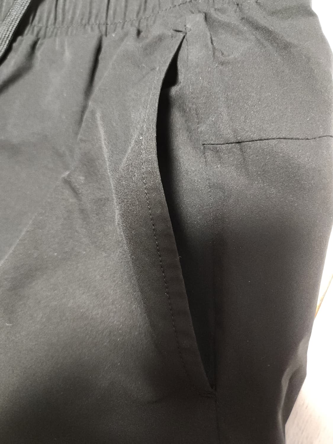 새상품급)엄브로 미니로고 트리코트 블랙 반바지 (U0123SHP16) 사 상품이미지7