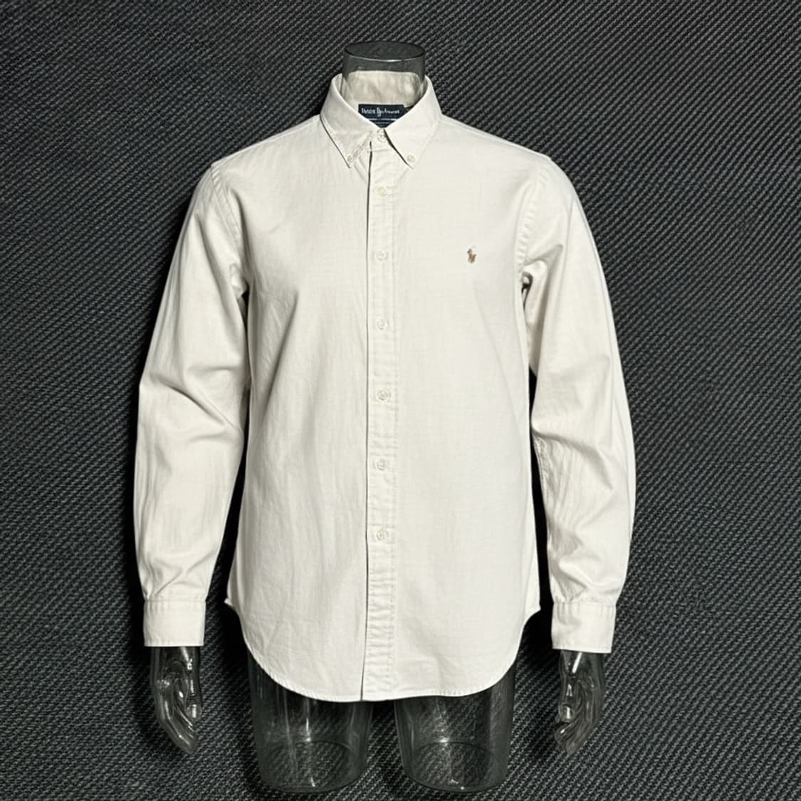 [XXL] Polo 폴로 랄프로렌 살구색 코튼 옥스퍼드 셔츠 상품이미지3