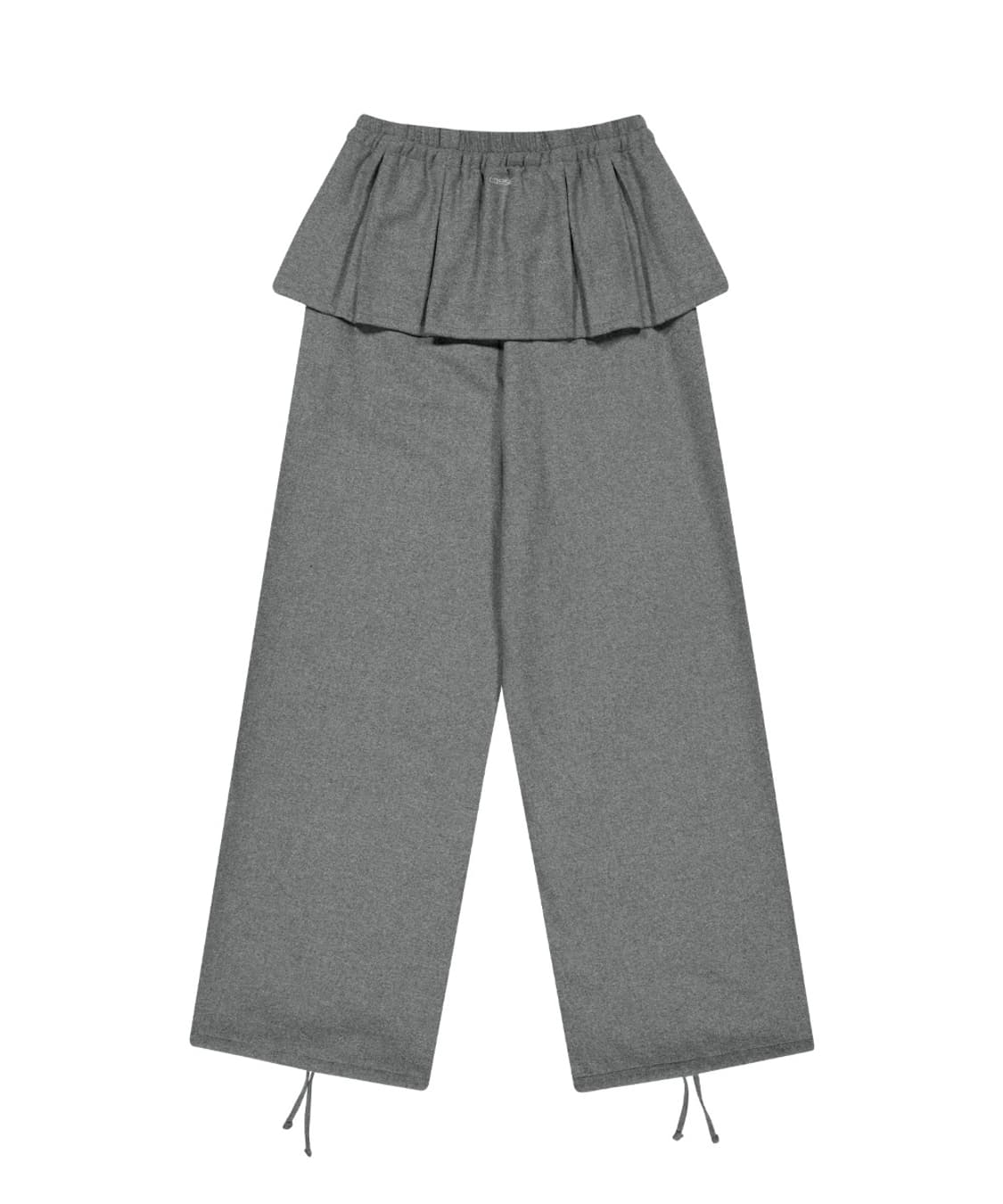 코이세이오 COYSEIO 플리츠 오버 울 팬츠 그레이 상품이미지2