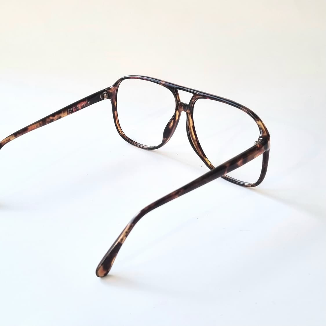 데드스탁 XXXL  뿔테  빅사이즈 잠자리안경 40 상품이미지7