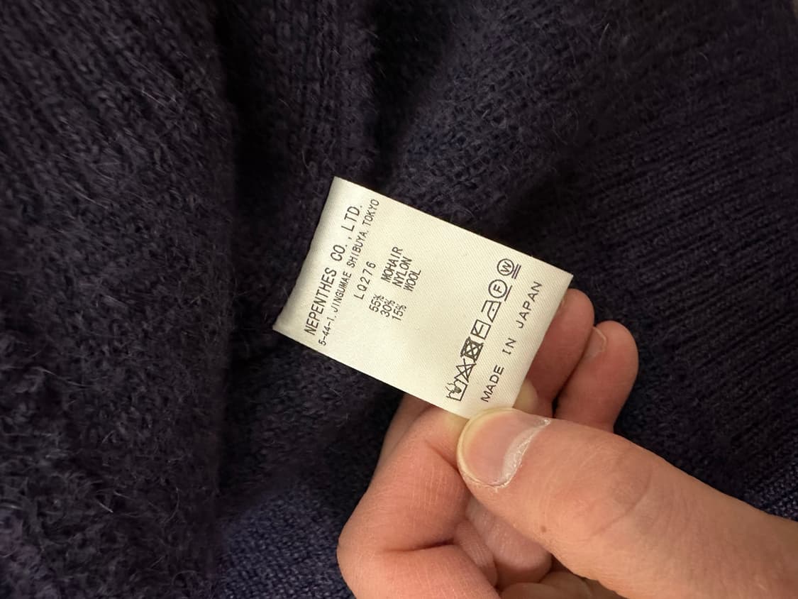 니들스 모헤어 가디건 상품이미지4