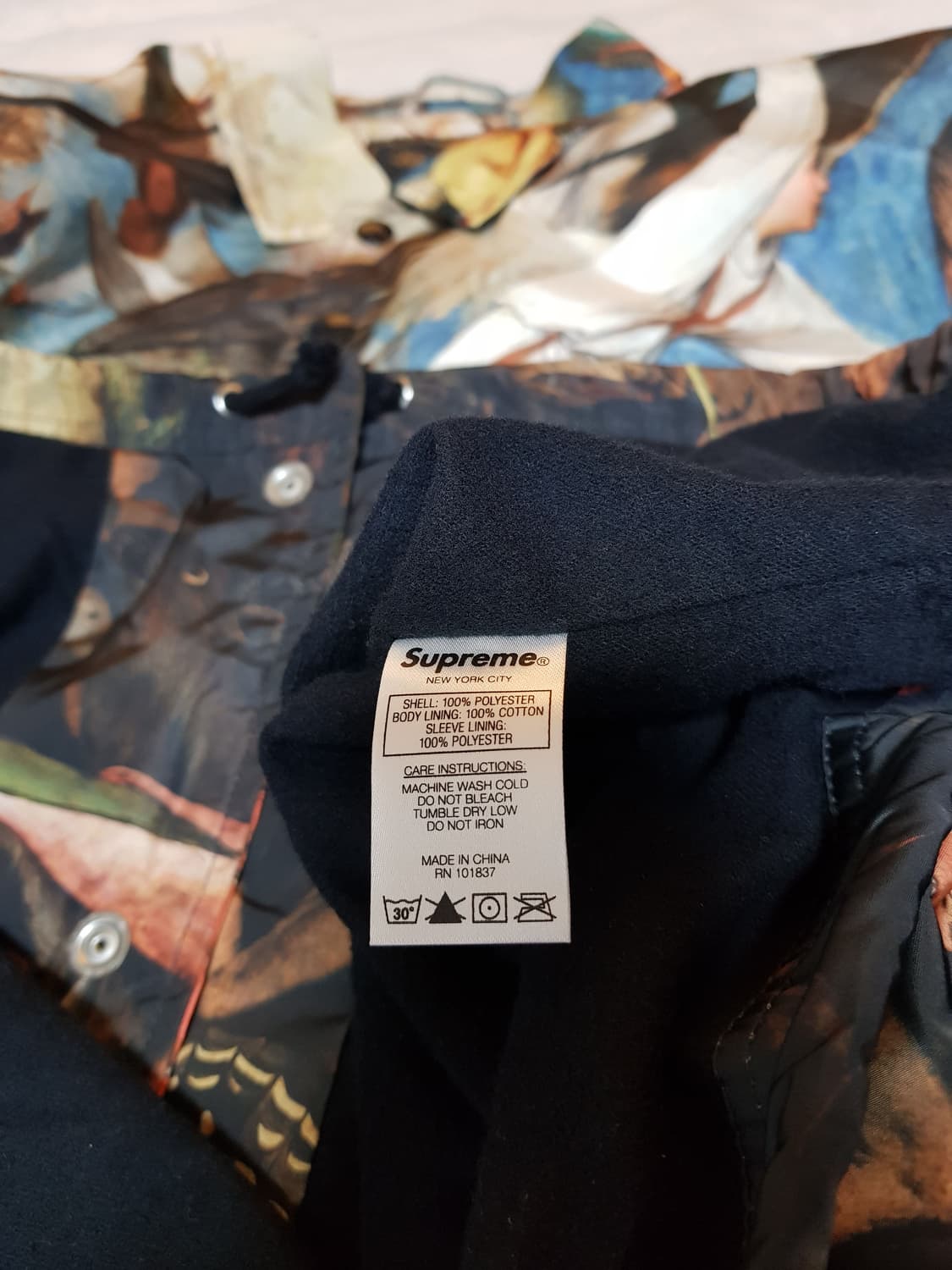 슈프림X언더커버 코치 자켓 16FW 상품이미지6