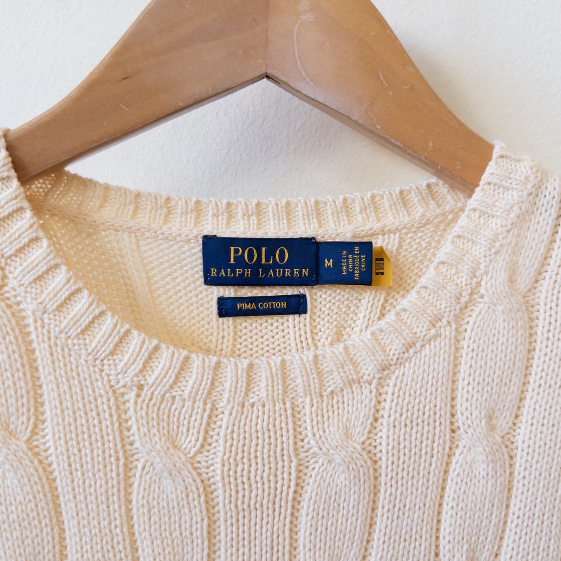 폴로 피마코튼 스웨터 상품이미지6