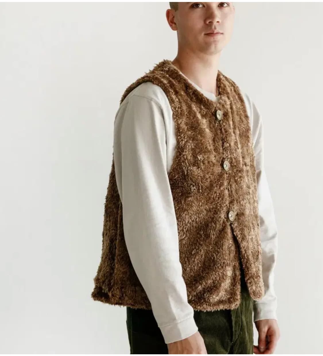 Engineered Garments 엔지니어드 가먼츠 리버시블 퍼 베스트 상품이미지9