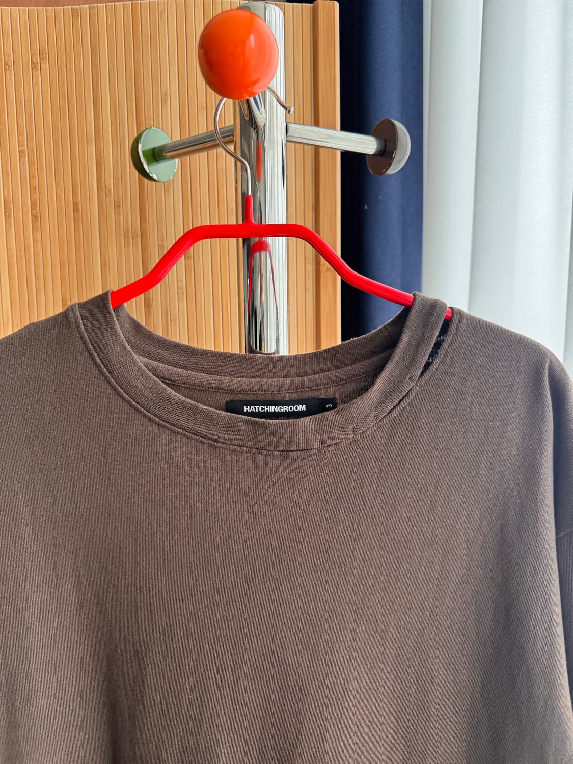 (3사이즈)해칭룸 Tooth Tee Dark Brown  상품이미지7